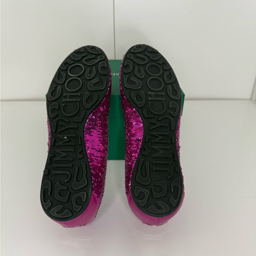 Jimmy Choo sparkly flats - Picture 2 of 4